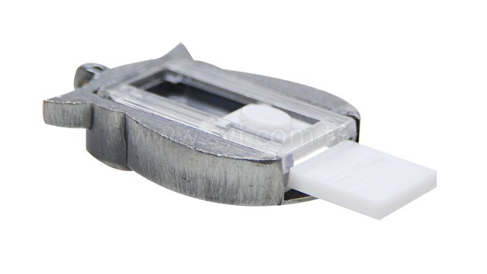 隨身碟-造型文具禮贈品-貓頭鷹金屬USB隨身碟-客製隨身碟容量-採購訂製印刷推薦禮品