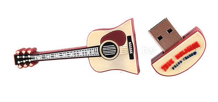 隨身碟-文具USB禮贈品-木吉他造型PVC隨身碟-客製隨身碟容量-採購訂製印刷推薦禮品_2