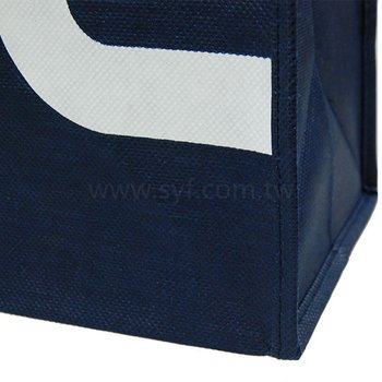 不織布環保購物袋-厚度80G-尺寸W24.5xH34xD15cm-雙面雙色印刷_2