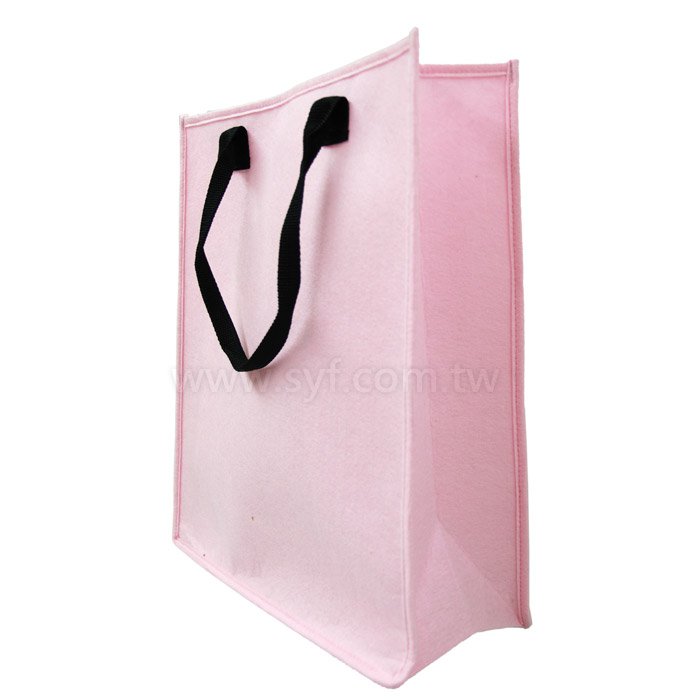 毛氈布購物袋-單色網版印刷-環保購物袋
