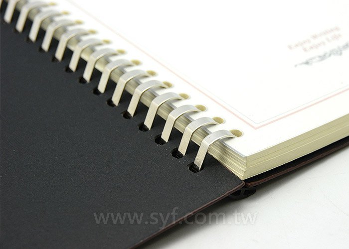 尊爵皮紋工商日誌-抽取式活頁筆記本-可訂製內頁及客製化加印LOGO-6295-5