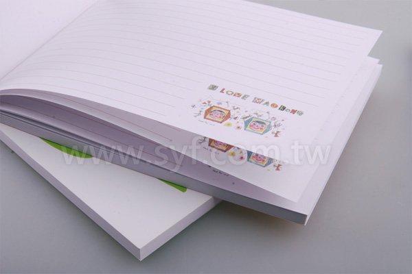 方形便條紙-封面彩色印刷上霧膜-50張內頁彩色印刷便條紙_3