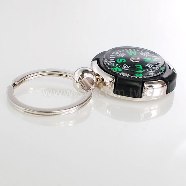 指南針鑰匙圈-金屬雷射雕刻-可加LOGO客製化印刷-6539-3
