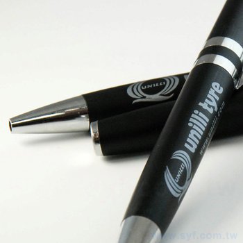 廣告筆-消光霧面旋轉筆管禮品-單色原子筆-三款筆桿可選-採購批發贈品筆製作_4