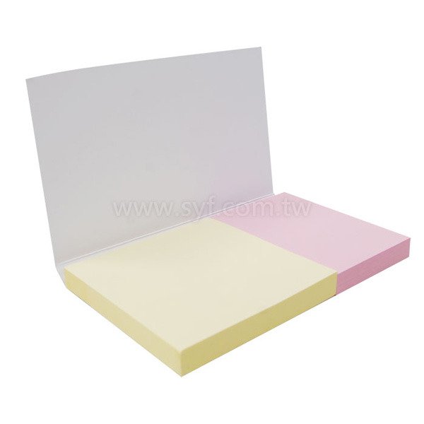 橫式封卡便利貼-二合一N次貼無印刷-封面單面彩色上亮膜-1002-3
