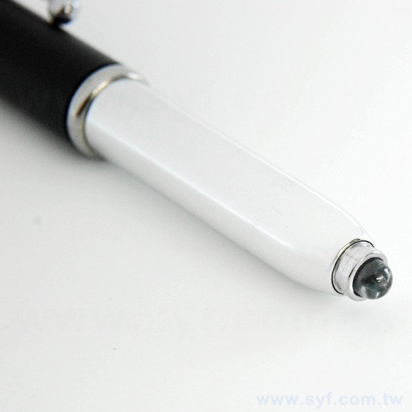 LED觸控筆-電容禮品多功能三用廣告筆-半金屬手機觸控原子筆-採購客製印刷贈品筆