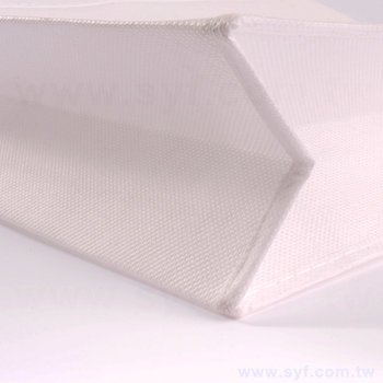 不織布環保購物袋-厚度120G-尺寸W48xH38xD10cm-雙面單色印刷(塑膠扣)_4