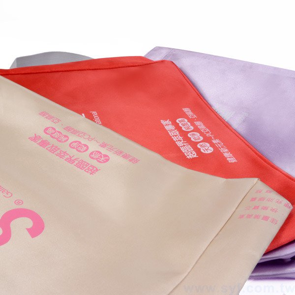 單色緞面合成布袋印刷-立體袋