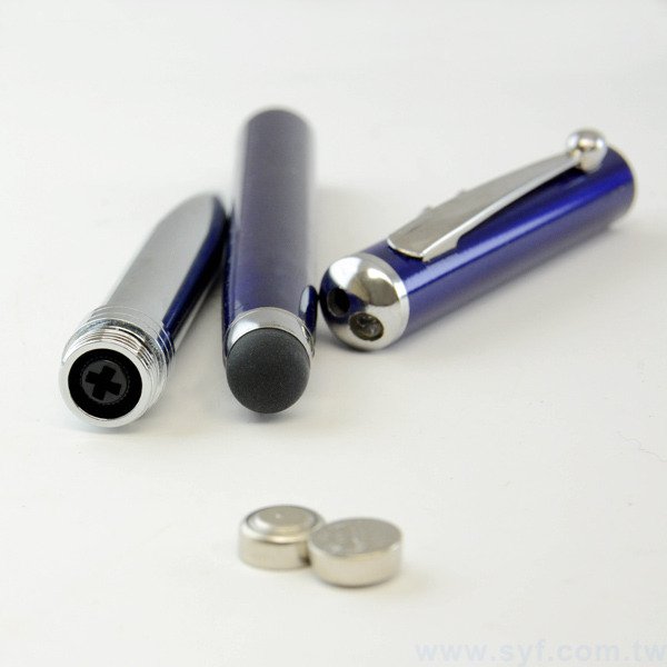 觸控筆-金屬電容禮品多功能廣告筆-四合一雷射觸控原子筆-三款式可選-採購批發贈品筆-6879-8
