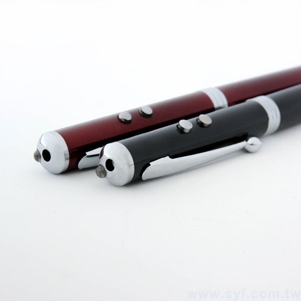 觸控筆-金屬電容禮品多功能廣告筆-四合一雷射觸控原子筆-三款式可選-採購批發贈品筆