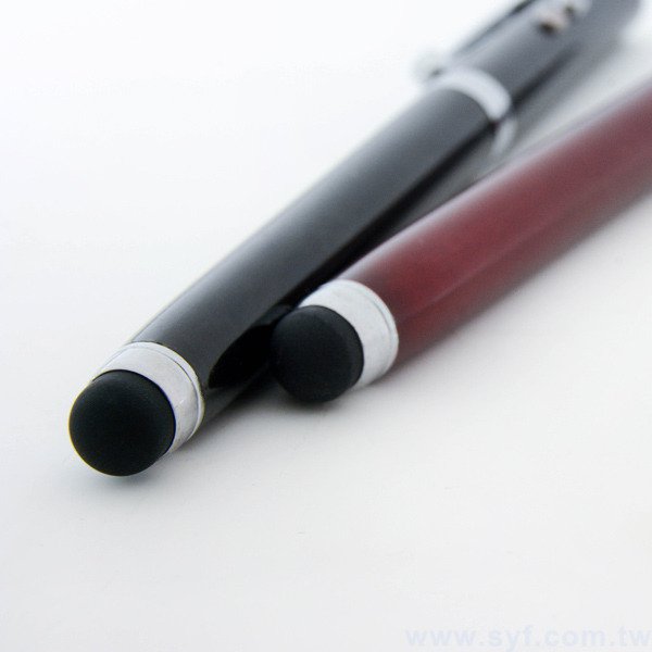 觸控筆-金屬電容禮品多功能廣告筆-四合一雷射觸控原子筆-三款式可選-採購批發贈品筆-6879-5