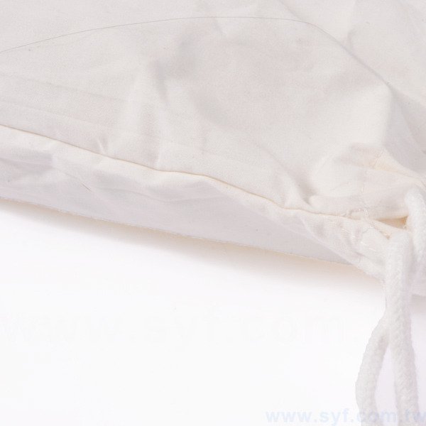 束口袋-胚布材質-單色印刷-束口包