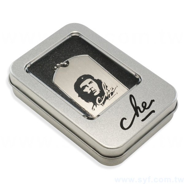 軍牌隨身碟-金屬材質USB隨身碟-可加LOGO客製化印刷-加馬口鐵盒