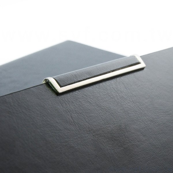 紳士簡約工商日誌-三折式磁扣活頁筆記本-可訂製內頁及客製化加印LOGO
