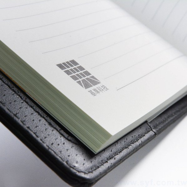 極簡壓紋工商日誌-翻開式平裝萬用手冊-可訂製內頁及客製化加印LOGO