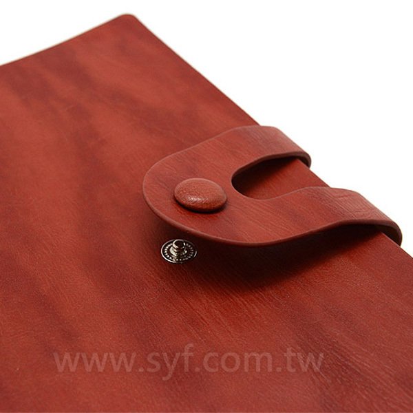 現代木紋工商日誌-包扣式活頁筆記本-可訂製內頁及客製化加印LOGO-6289-21