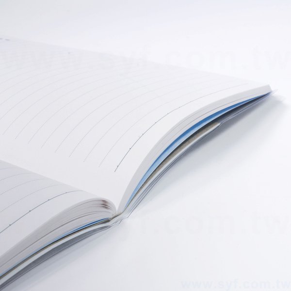 經典商務筆記本-25K透明PVC皮彩色封面印刷精裝記事本-可訂製內頁及客製化加印LOGO-7173-9