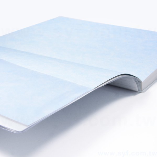 25K透明PVC皮彩色封面印刷記事本-經濟款精裝商務工商日誌-可訂製內頁及客製化LOGO_6