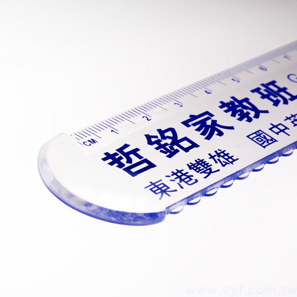 15cm廣告尺-透明塑膠材質廣告尺-可客製化印刷加印LOGO-畢業禮物首選-7190-2