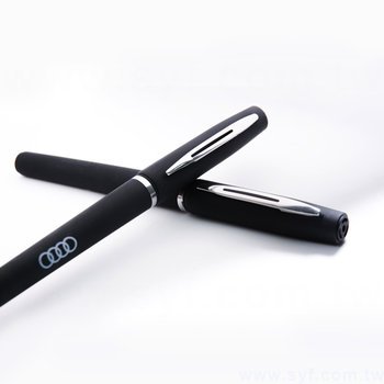 廣告筆-霧面半金屬防滑筆管禮品-單色中性筆-採購批發製作贈品筆_6