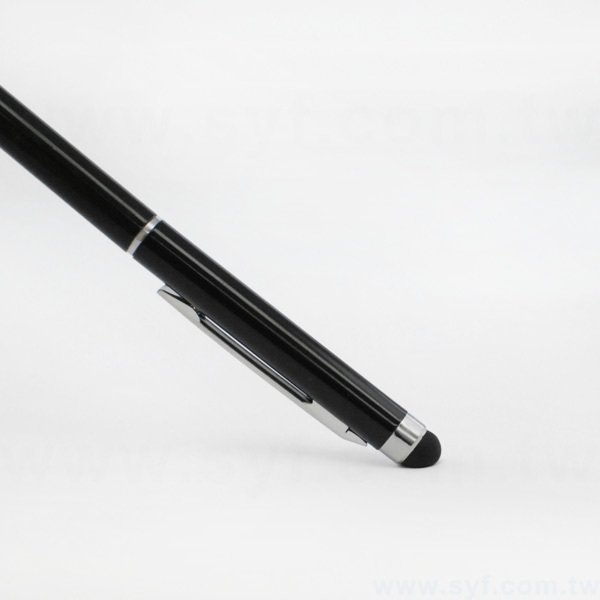 觸控筆-電容禮品多功能單色廣告筆-半金屬手機觸控原子筆-採購訂製贈品筆