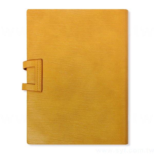極簡時尚工商日誌-磁扣式活頁筆記本-可訂製內頁及客製化加印LOGO-7249-2
