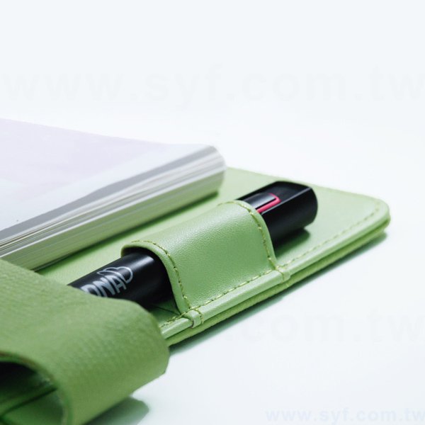 精緻印花工商日誌-磁扣式活頁筆記本-可訂製內頁及客製化加印LOGO
