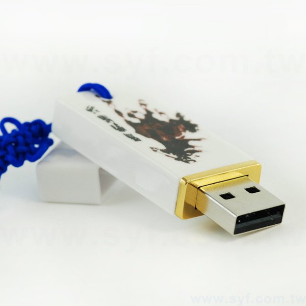 隨身碟-中國風印刷青花瓷USB-陶瓷隨身碟-四種訂購推薦顏色可選-採購訂製股東會贈品_5