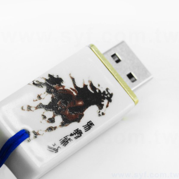 隨身碟-中國風印刷青花瓷USB-陶瓷隨身碟-四種訂購推薦顏色可選-採購訂製股東會贈品_7