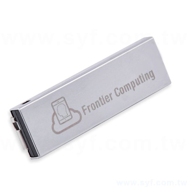 書夾隨身碟-金屬材質USB隨身碟-可加LOGO客製化印刷
