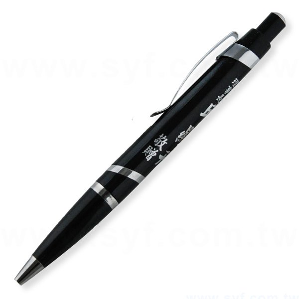 廣告筆-仿鋼筆亮面筆管禮品-單色原子筆-三款筆桿可選-採購客製印刷贈品筆