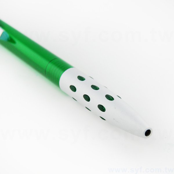 廣告筆-造型亮管環保禮品-單色原子筆-五款筆桿可選-採購批發贈品筆製作