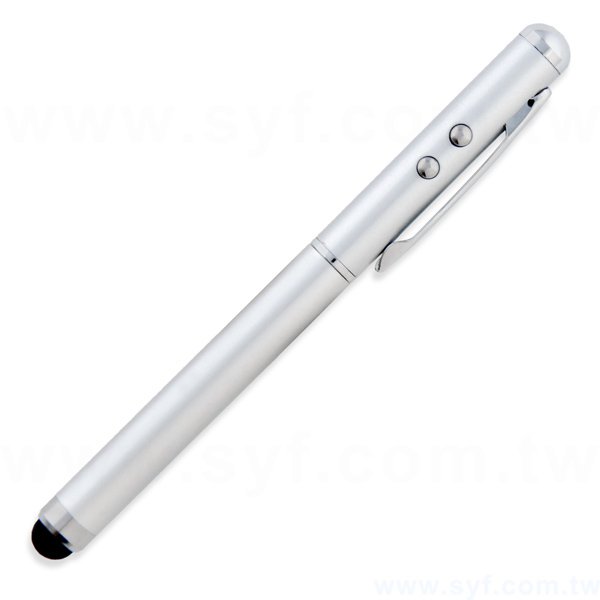 觸控筆-LED燈電容禮品-多功能四合一廣告筆-雷射觸控廣告原子筆-採購批發贈品筆-6177-1