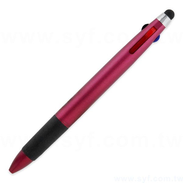 觸控筆-半金屬消光筆桿印刷-手機觸控禮品廣告筆-兩款式可選-採購訂製贈品筆