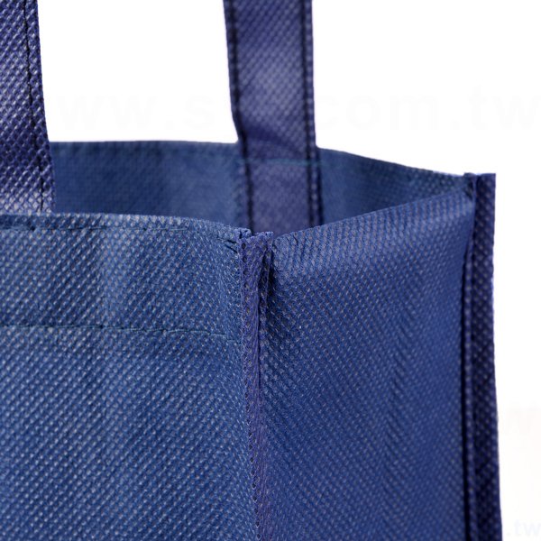 不織布手提袋-厚度100G-尺寸W25.5xH32.5xD7cm-雙面單色可客製化印刷_2