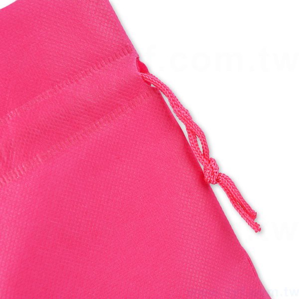 不織布束口提袋-厚度80G-尺寸W35*H24*D11-單色雙面-可客製化印刷LOGO_4