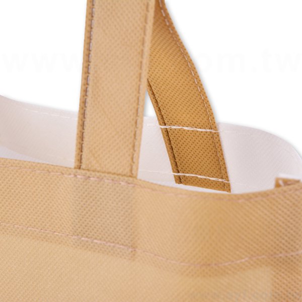 不織布手提購物袋-厚度80G-尺寸W28xH33cm-雙面雙色可客製化印刷_3