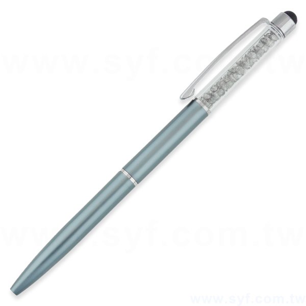 水晶電容觸控筆-金屬廣告禮品筆-多功能觸控廣告原子筆-三款式可選-採購批發贈品筆-7497-2