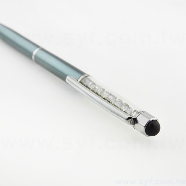 水晶電容觸控筆-金屬廣告禮品筆-多功能觸控廣告原子筆-三款式可選-採購批發贈品筆-7497-5