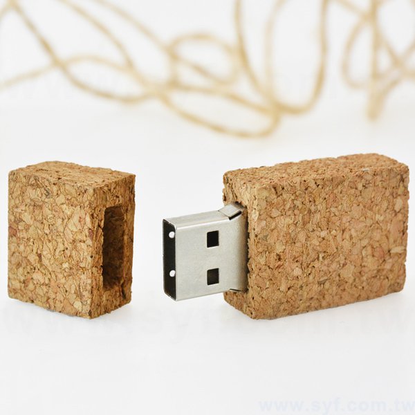 環保隨身碟-木製禮贈品USB-軟木塞造型隨身碟-客製隨身碟容量-採購訂製印刷推薦禮品_3