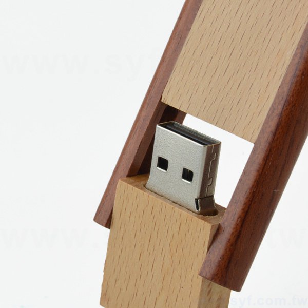環保隨身碟-原木禮贈品USB-木製翻轉隨身碟-客製隨身碟容量-採購訂製印刷推薦禮品-877-3