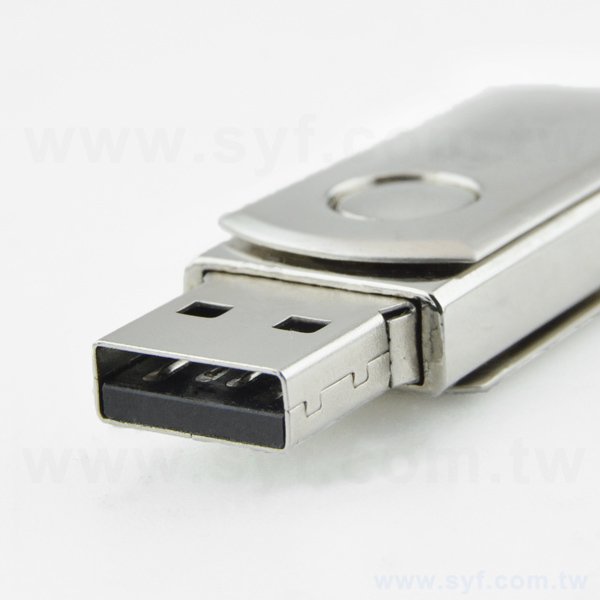 隨身碟-商務禮贈品-旋轉金屬USB隨身碟-客製隨身碟容量-採購推薦股東會贈品