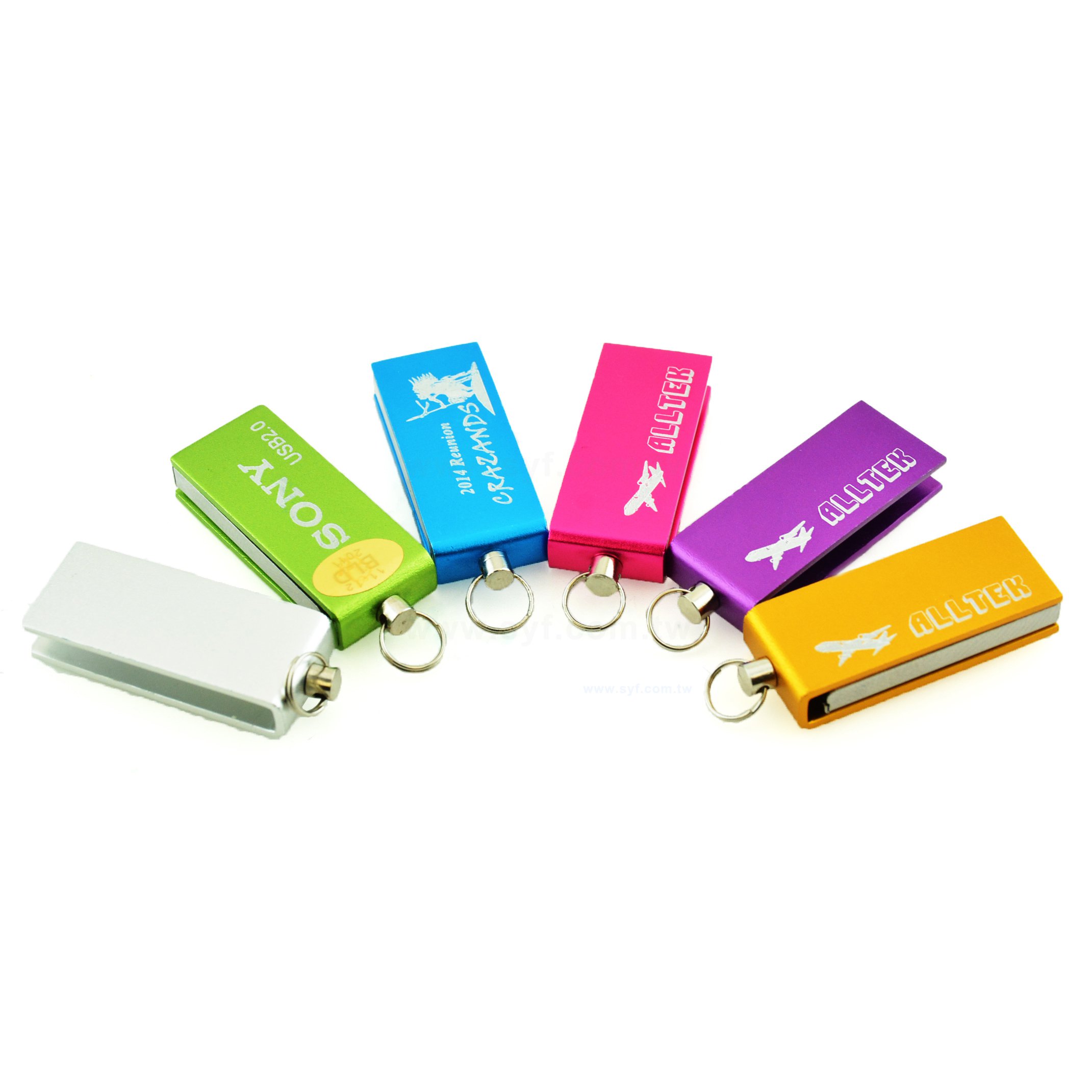 隨身碟-商務禮贈品-旋轉金屬USB隨身碟-客製隨身碟容量-採購推薦股東會贈品