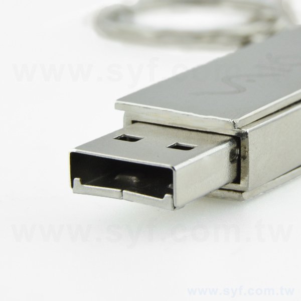 隨身碟-創意禮贈品-旋轉金屬USB隨身碟-客製隨身碟容量-工廠客製化印刷推薦禮品