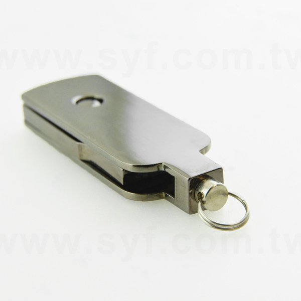 隨身碟-商務禮贈品-旋轉金屬USB隨身碟-客製隨身碟容量-採購訂製印刷推薦禮品