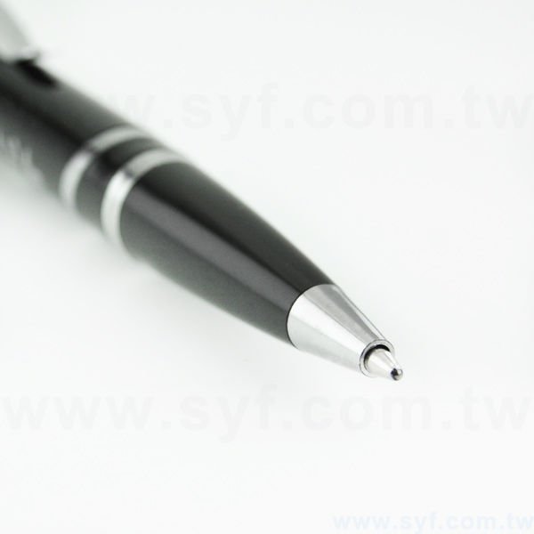 廣告筆-仿鋼筆亮面筆管禮品-單色原子筆-三款筆桿可選-採購客製印刷贈品筆