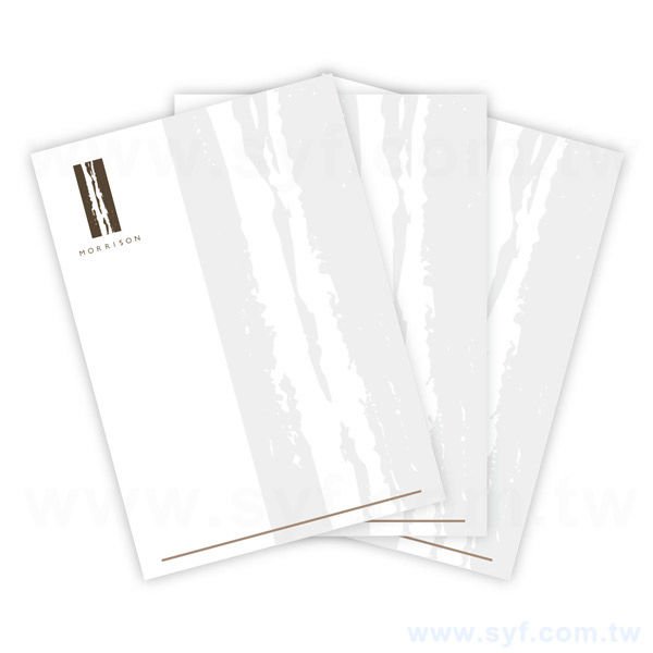 細波紙信紙印刷-雙面彩色印刷-客製化美術信紙製作_0