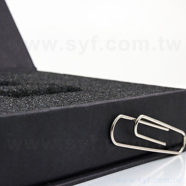 磁吸式紙盒-掀蓋禮物盒-內層附緩衝泡棉-客製化禮贈品包裝盒-8443-8