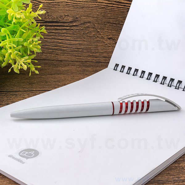 廣告筆-創意彈簧筆管禮品-單色原子筆-三款筆桿可選-採購訂製贈品筆