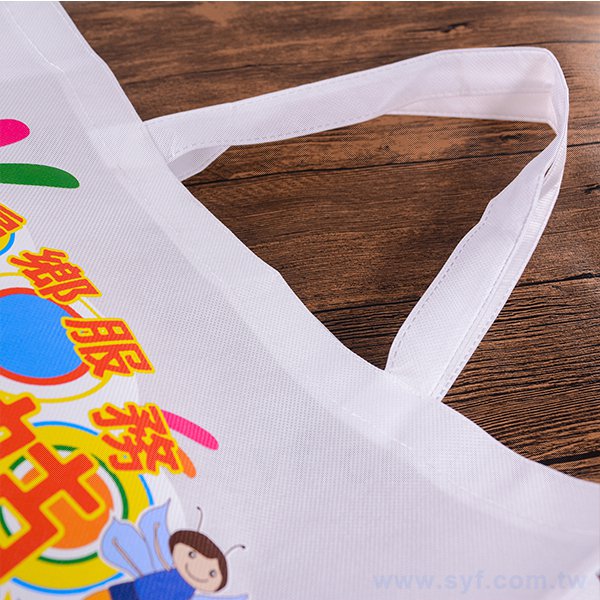 不織布環保袋-雙面彩色熱轉印